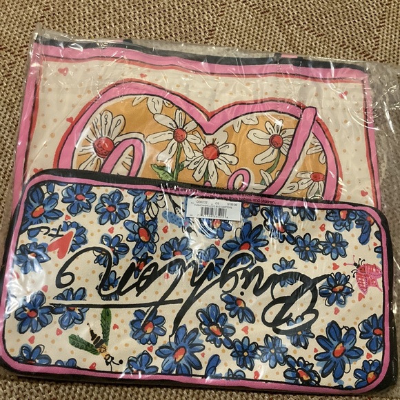 NWT Brighton Fashionista Lovebug Tote.This is a Tom Clancy Hand Sketched Orignal - Picture 3 of 7